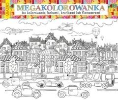 Megakolorowanka Miasto - okładka książki