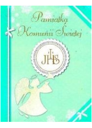 Pamiątka Komunii Świętej (Aniołek) - okładka książki