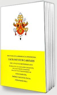 Sakramentum Caritatis - okładka książki