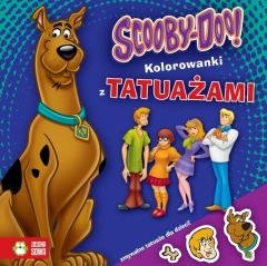 Scooby-Doo. Kolorowanki z tatuażami - okładka książki