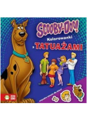 Scooby-Doo. Kolorowanki z tatuażami - okładka książki