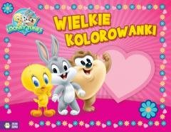 Wielkie kolorowanki. Baby Looney - okładka książki