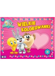 Wielkie kolorowanki. Baby Looney - okładka książki