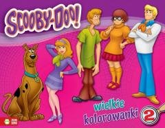 Wielkie kolorowanki cz. 2. Scooby-Doo - okładka książki