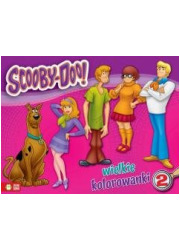 Wielkie kolorowanki cz. 2. Scooby-Doo - okładka książki