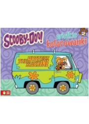 Wielkie kolorowanki. Scooby-Doo - okładka książki