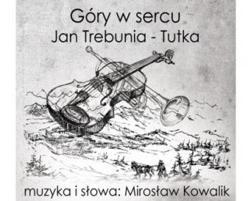 Góry w sercu - Jan Trebunia -Tutka - okładka płyty