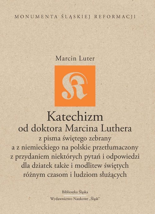 Katechizm od doktora Marcina Luthera. - okładka książki