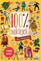 100% naklejek - Dla chłopców - okładka książki