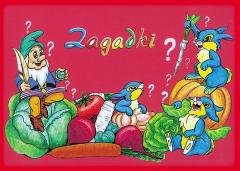 Zagadki - Warzywa - małe - okładka książki