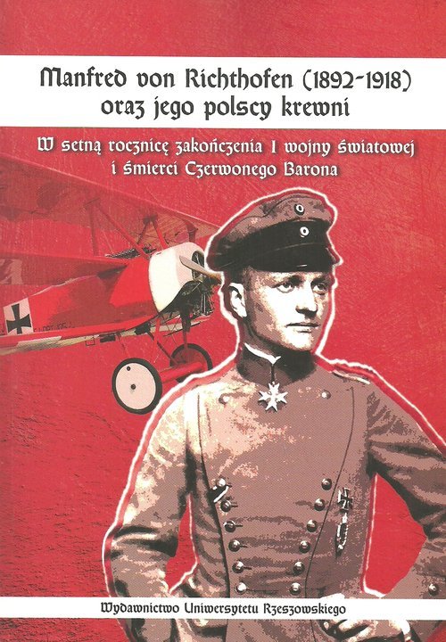 Manfred von Richthofen (1892-1918) - okładka książki
