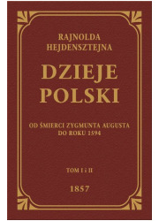 Dzieje Polski od śmierci Zygmunta - okładka książki