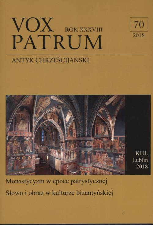 Vox Patrum. Tom 70 - okładka książki