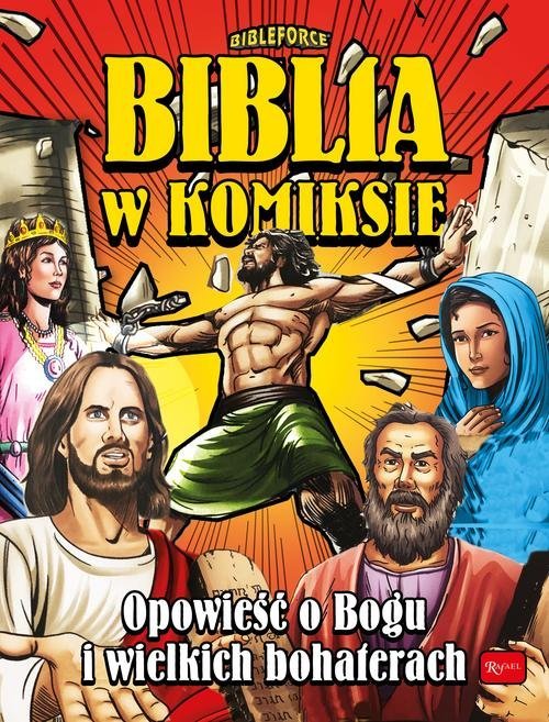 Biblia w komiksie. Opowieść o Bogu - okładka książki