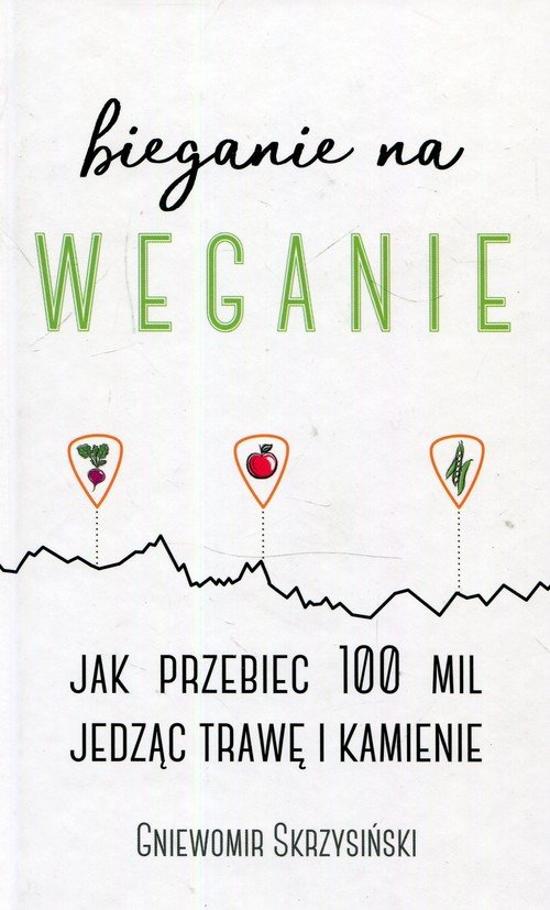 Bieganie na weganie - okładka książki