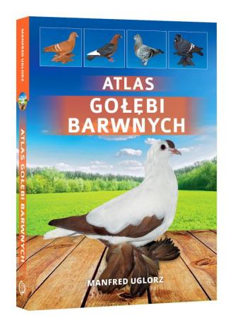 Atlas gołębi barwnych - okładka książki
