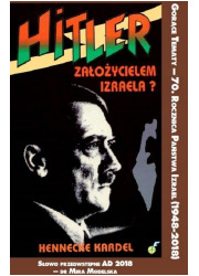 Hitler założycielem Izraela - okładka książki
