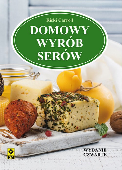 Domowy wyrób serów - okładka książki