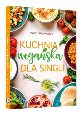 Kuchnia wegańska dla singli - okładka książki