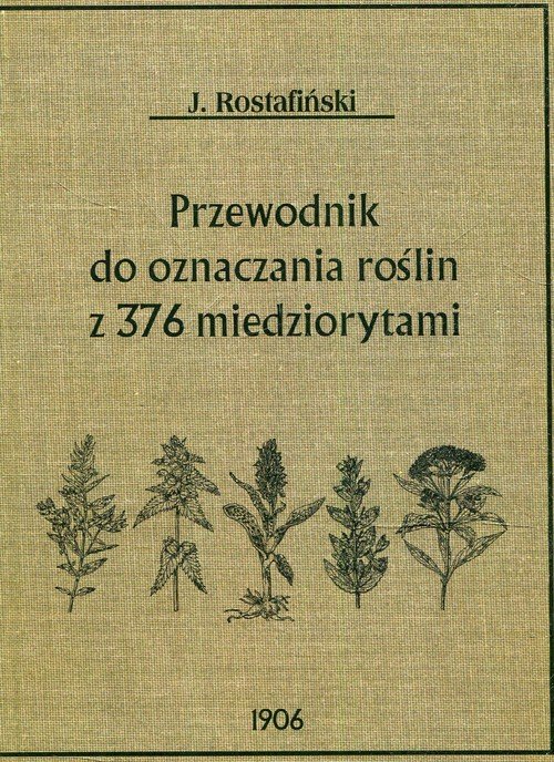 Przewodnik do oznaczania roślin - okładka książki