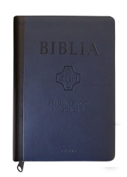 Biblia Pierwszego Kościoła (granatowa) - okładka książki