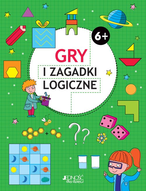 Gry i zagadki logiczne 6+ - okładka podręcznika