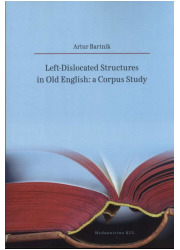 Left-Dislocated Structures in Old - okładka książki