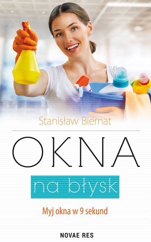 Okna na błysk - okładka książki