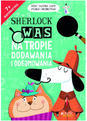 Sherlock Wąs na tropie dodawania - okładka książki