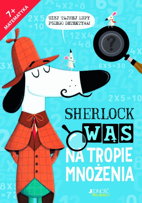 Sherlock Wąs na tropie mnożenia - okładka książki