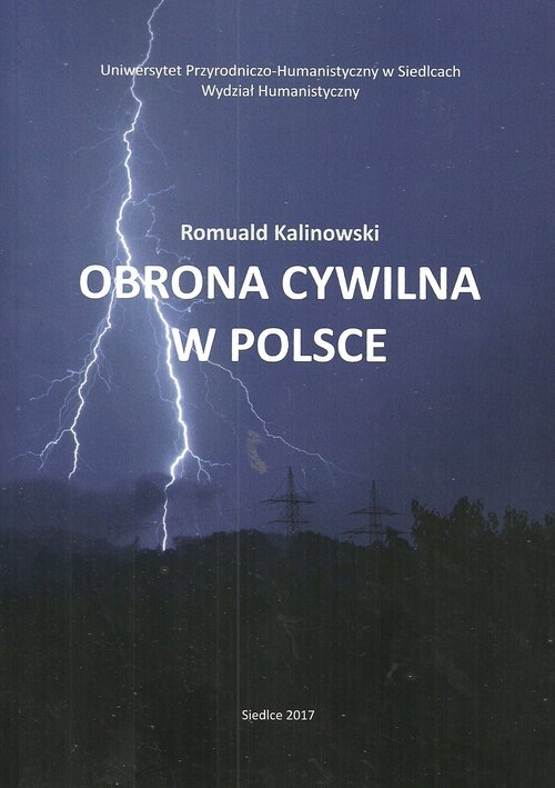 Obrona cywilna w Polsce - okładka książki