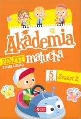 Akademia malucha dla 5-latka. Zeszyt - okładka książki