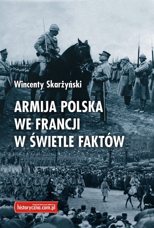 Armija polska we Francji w świetle - okładka książki