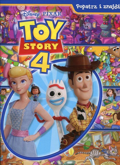 Disney Toy Story 4. Popatrz i znajdź - okładka książki