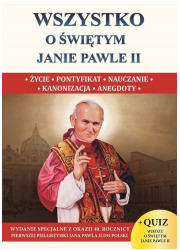 Wszystko o świętym Janie Pawle - okładka książki