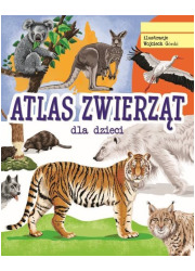 Atlas zwierząt dla dzieci - okładka książki