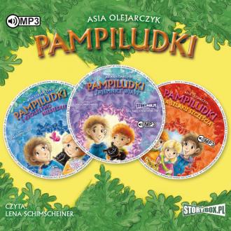 Pampiludki. PAKIET (CD mp3) - pudełko audiobooku