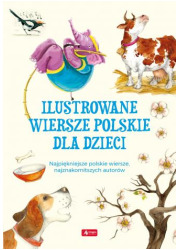 Ilustrowane wiersze polskie dla - okładka książki