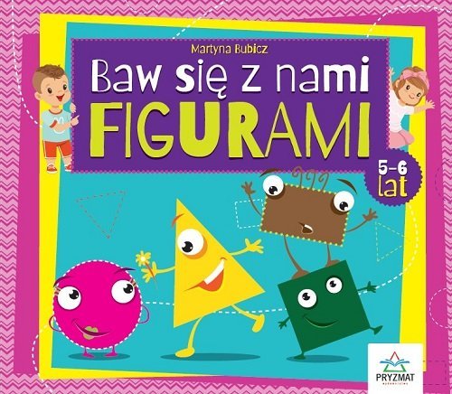 Baw się z nami figurami 5-6lat - okładka książki