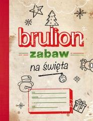 Brulion zabaw na święta - okładka książki