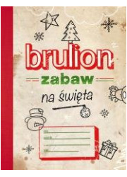 Brulion zabaw na święta - okładka książki