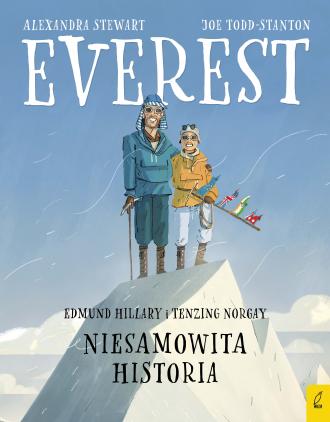 Everest Edmund Hillary i Tenzing - okładka książki