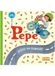 Pepe jeździ na rowerze - okładka książki