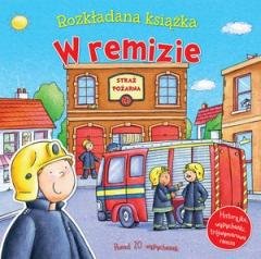 W remizie. Rozkładana książka - okładka książki