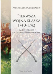 Pierwsza wojna śląska 1740-1742 - okładka książki