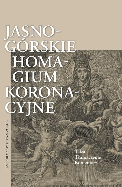 Jasnogórskie homagium koronacyjne - okładka książki