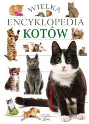 Wielka encyklopedia kotów - okładka książki