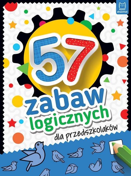 57 zabaw logicznych dla przedszkolaków - okładka książki