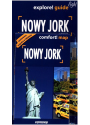 Nowy Jork explore! guide light - okładka książki
