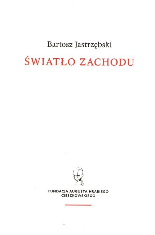 Światło Zachodu. Szkice o myśli - okładka książki